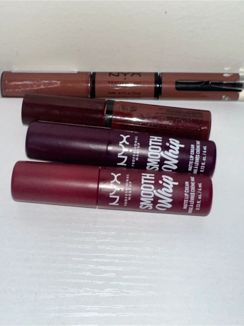 NYX Lip Bundle - Berry, Plum & Warm Brown Shades